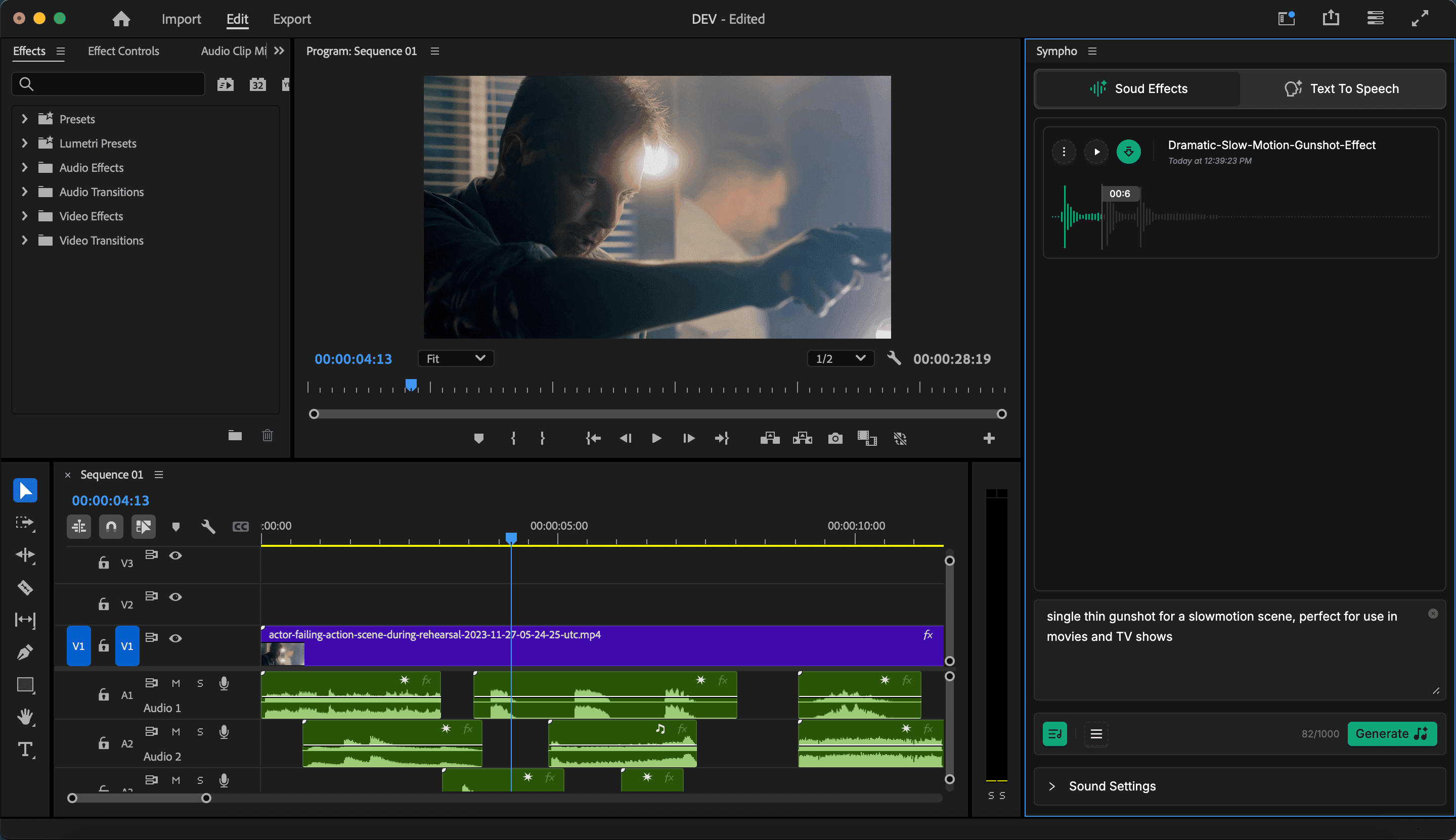 Sympho Adobe Plugin Premiere Pro Showcase